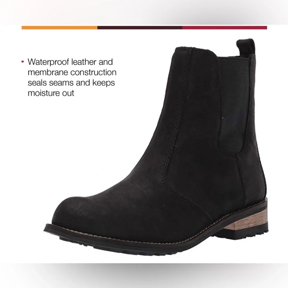 Kodiak Alma‎ Chelsea Boots Black Women's Size 9.5